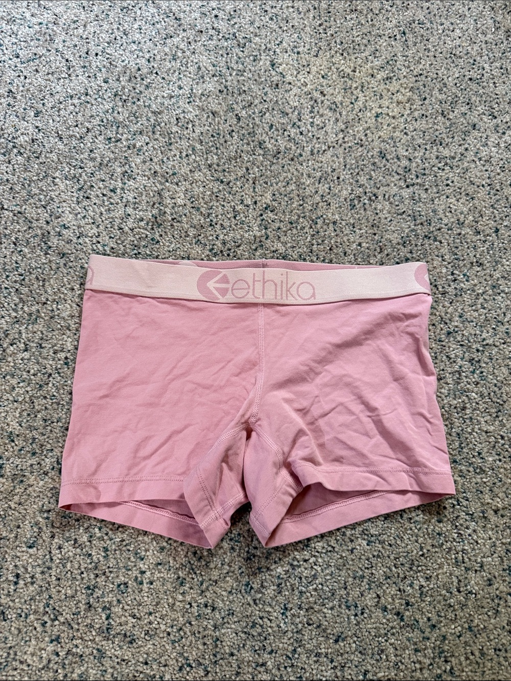 ethika Women's Light Pink Bike Shorts